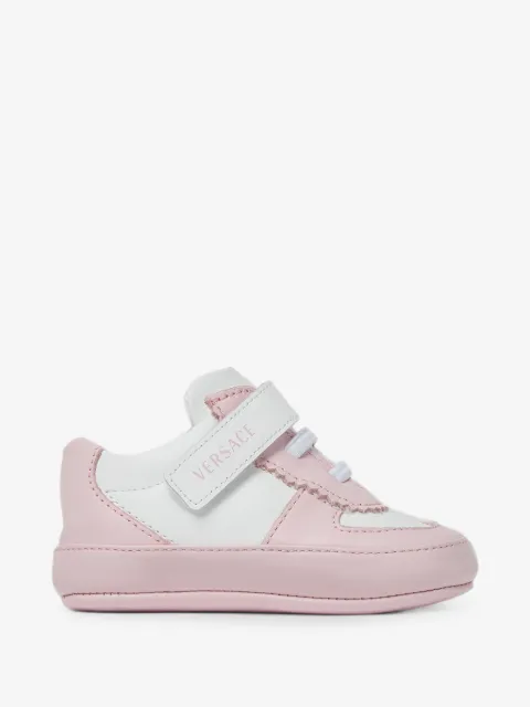 Versace Kids leather sneakers