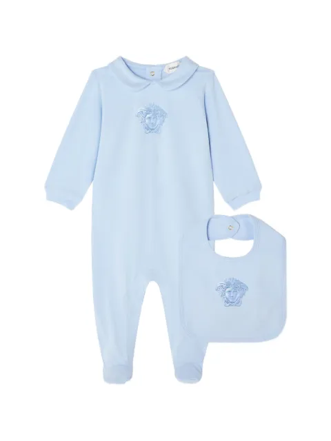 Versace Kids Medusa pajamas and bib set