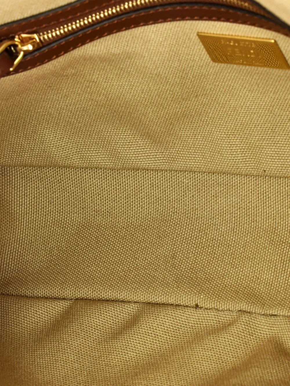 Fendi Pre-Owned バゲット NM ズッカ エンブロイダリーキャンバス 