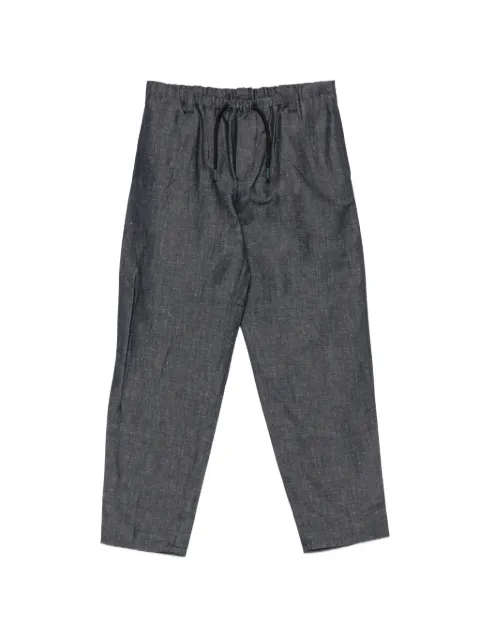 Emporio Armani Kids pantalones con cordones en la pretina