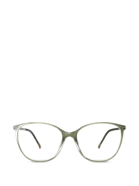 Silhouette SPX Illusion cat-eye frame glasses