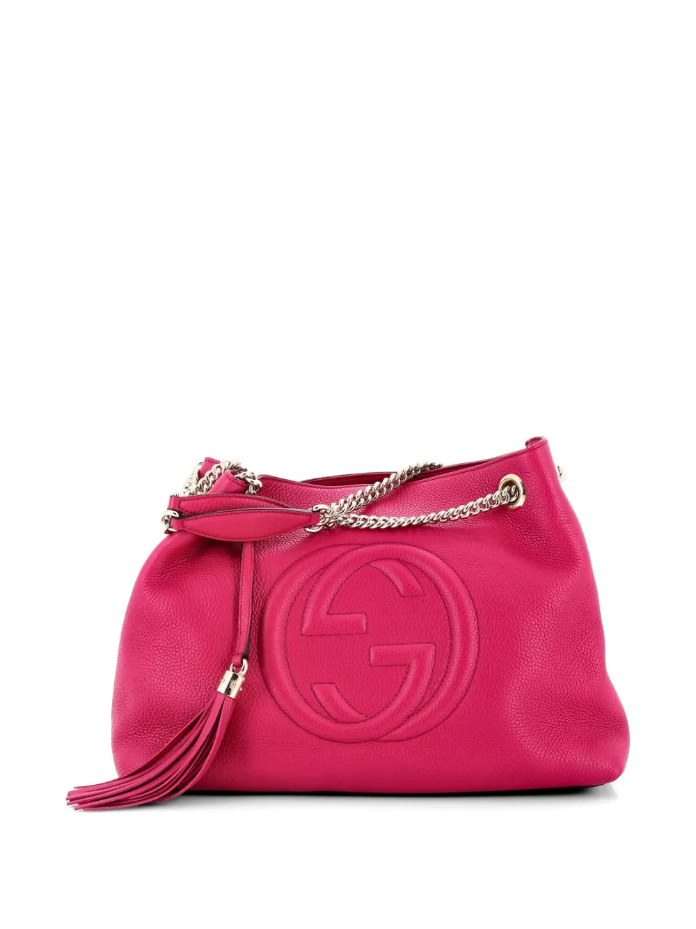 Gucci Pre-Owned Soho Chain Strap Leather Medium shoulder bag - Rosa
