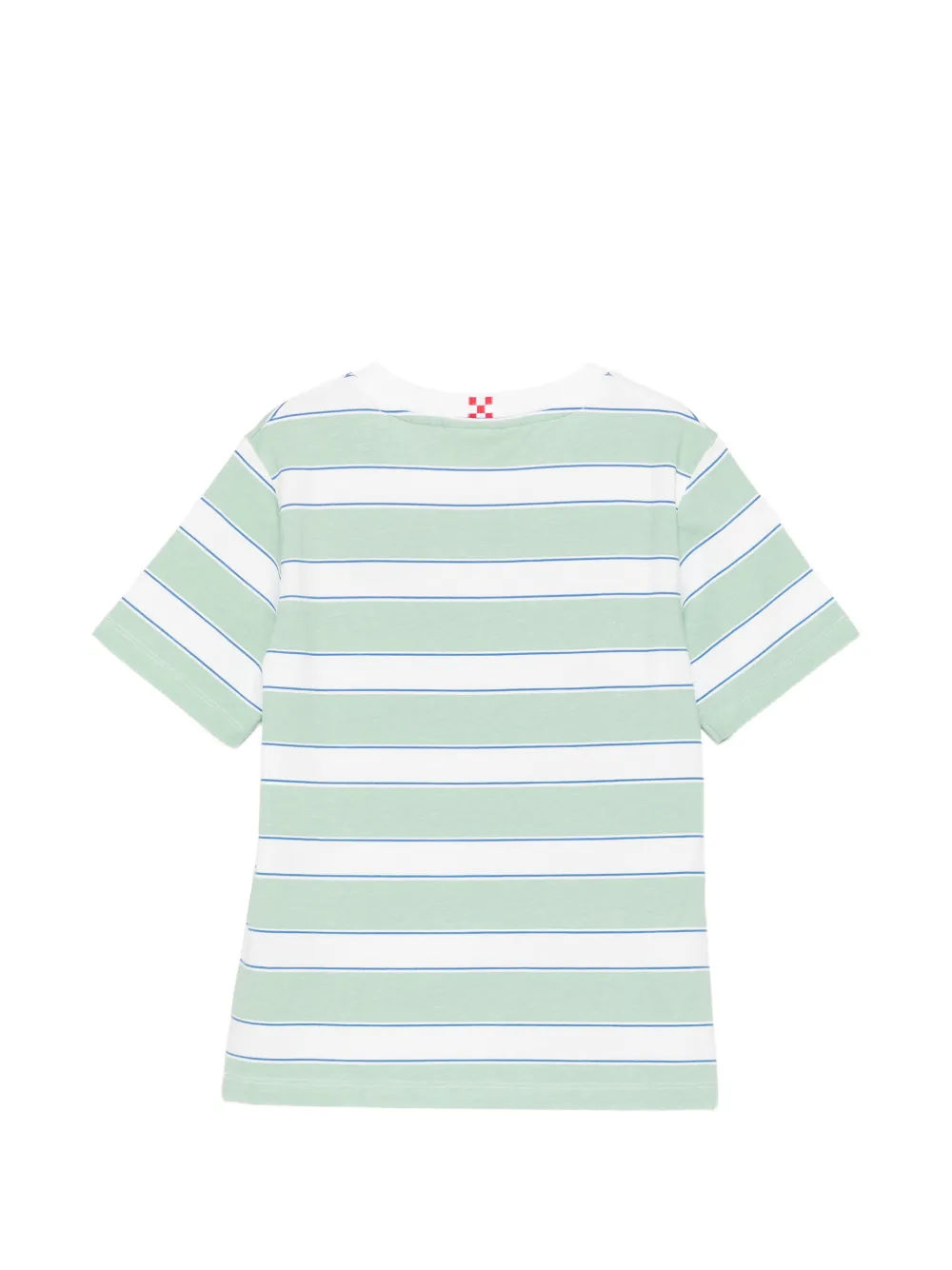MC2 Saint Barth Kids T-shirt met logoprint Groen