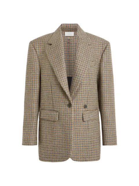 P.A.R.O.S.H. houndstooth-pattern blazer