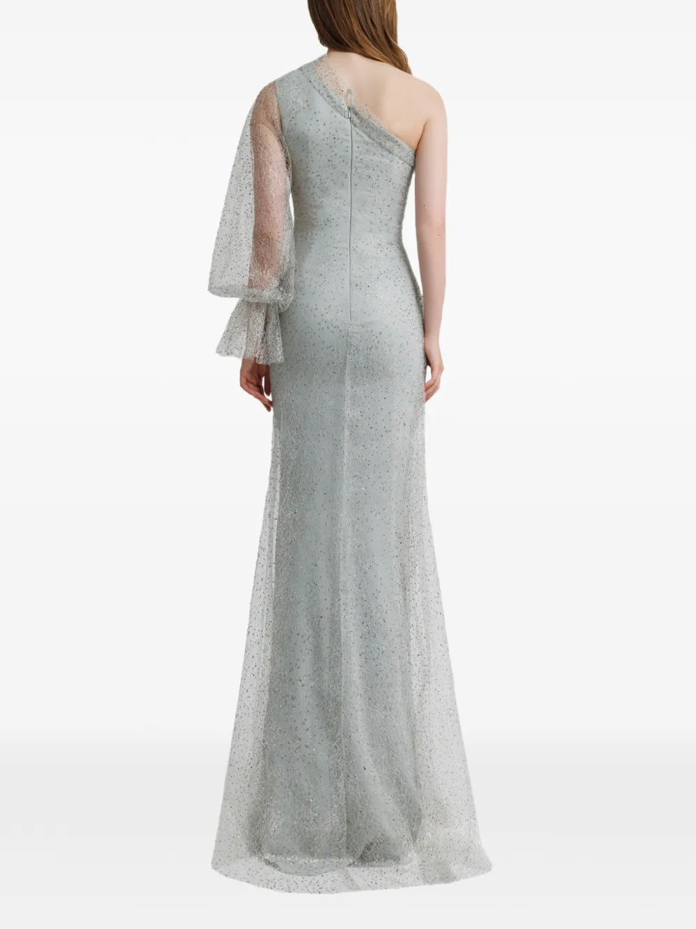 Gemy Maalouf Asymmetrische jurk Blauw