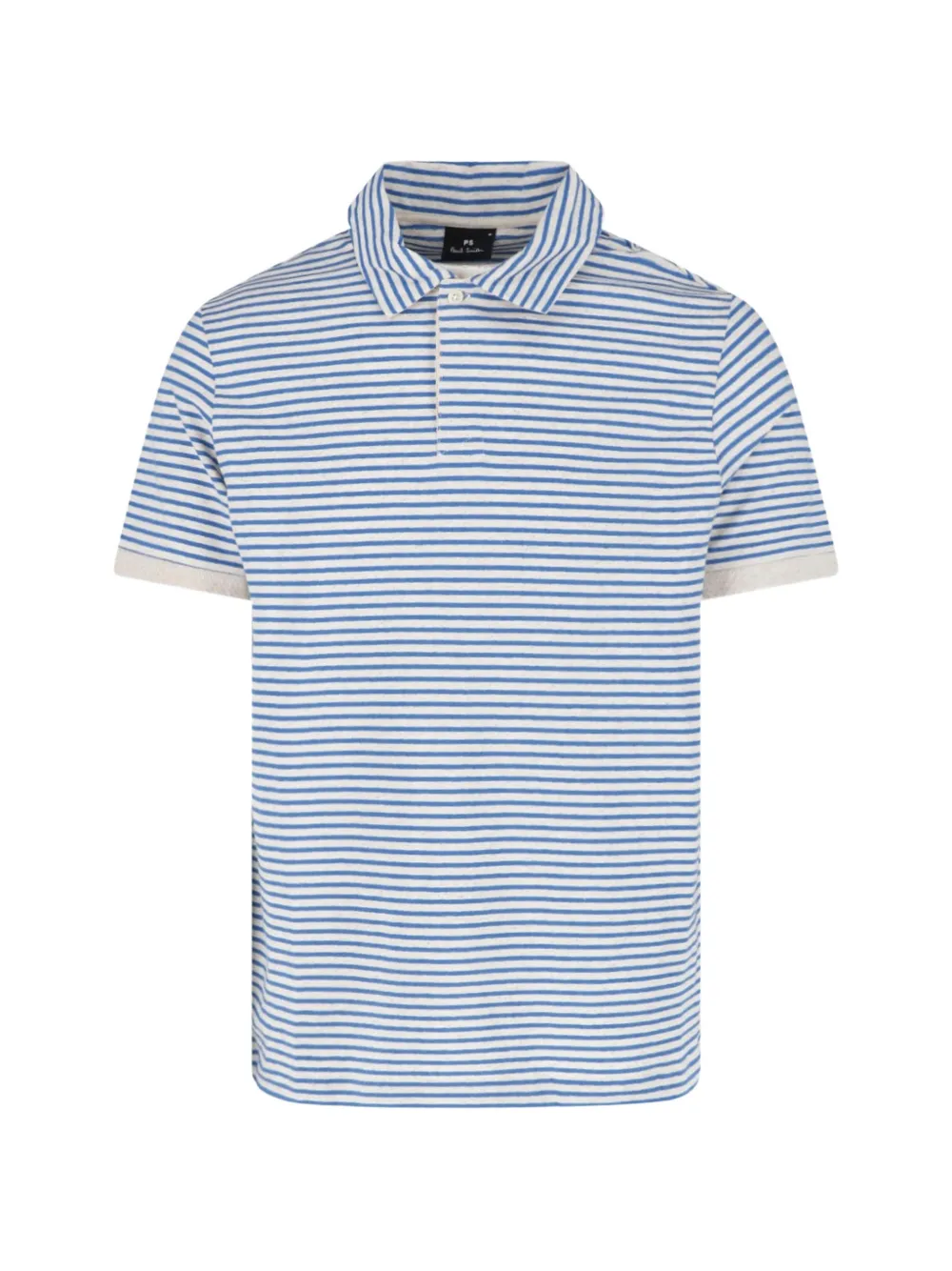 Paul Smith striped polo shirt - Blau