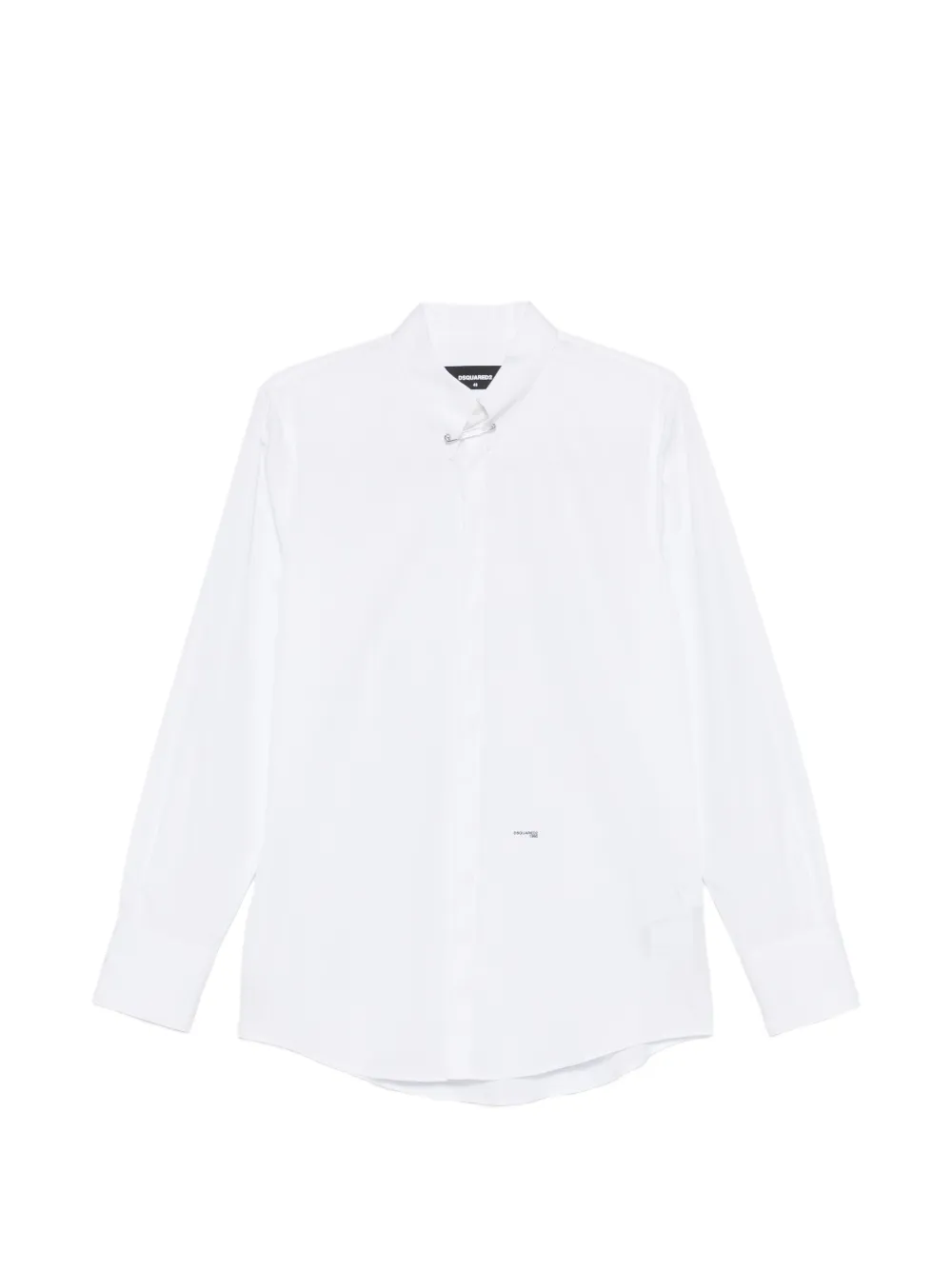 DSQUARED2 pin-collar slim-fit shirt - Weiß