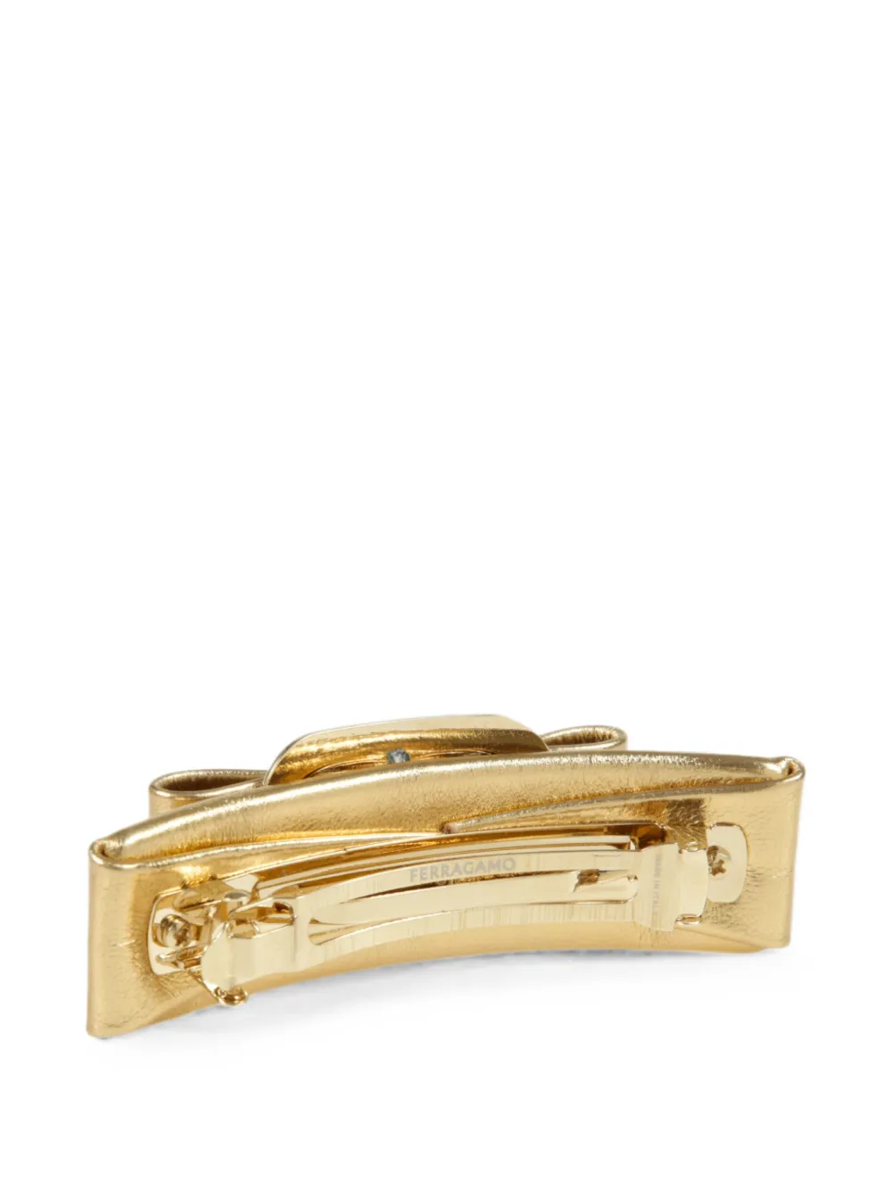 Ferragamo ヴァラリボン ヘアクリップ | ゴールドトーン | FARFETCH JP