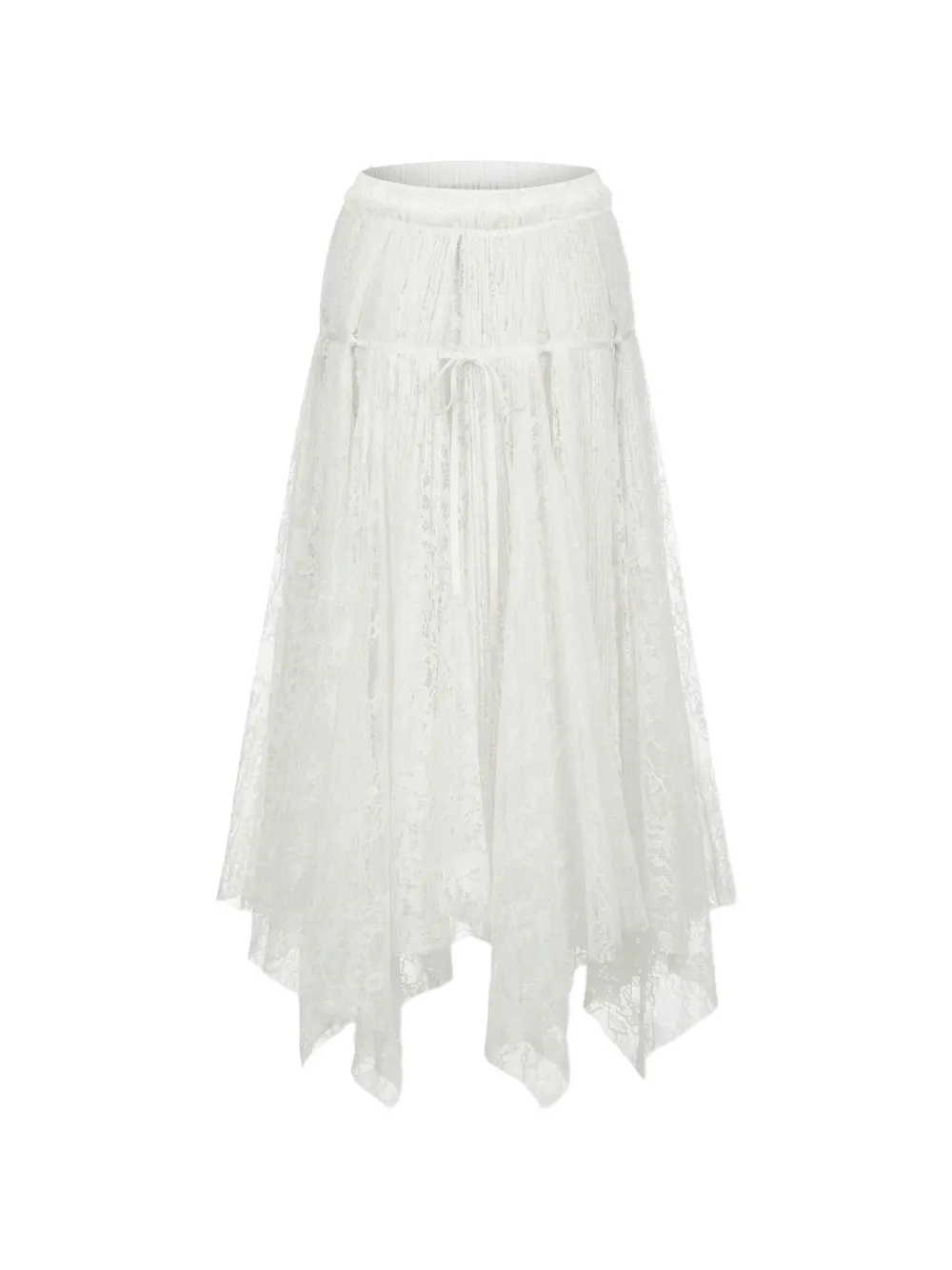 JW Anderson Lange rok met kant Wit