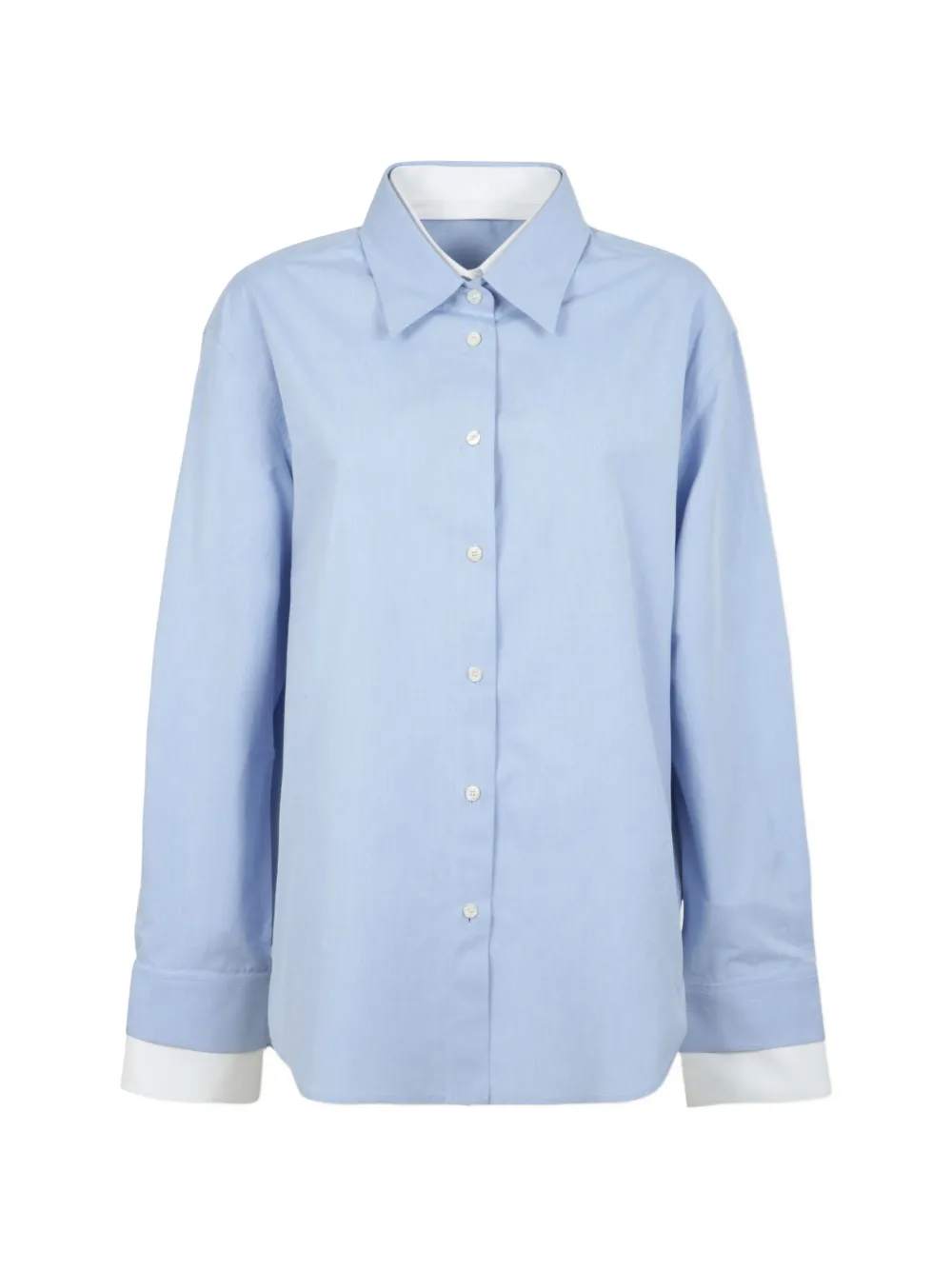 Acne Studios layered shirt - Blu