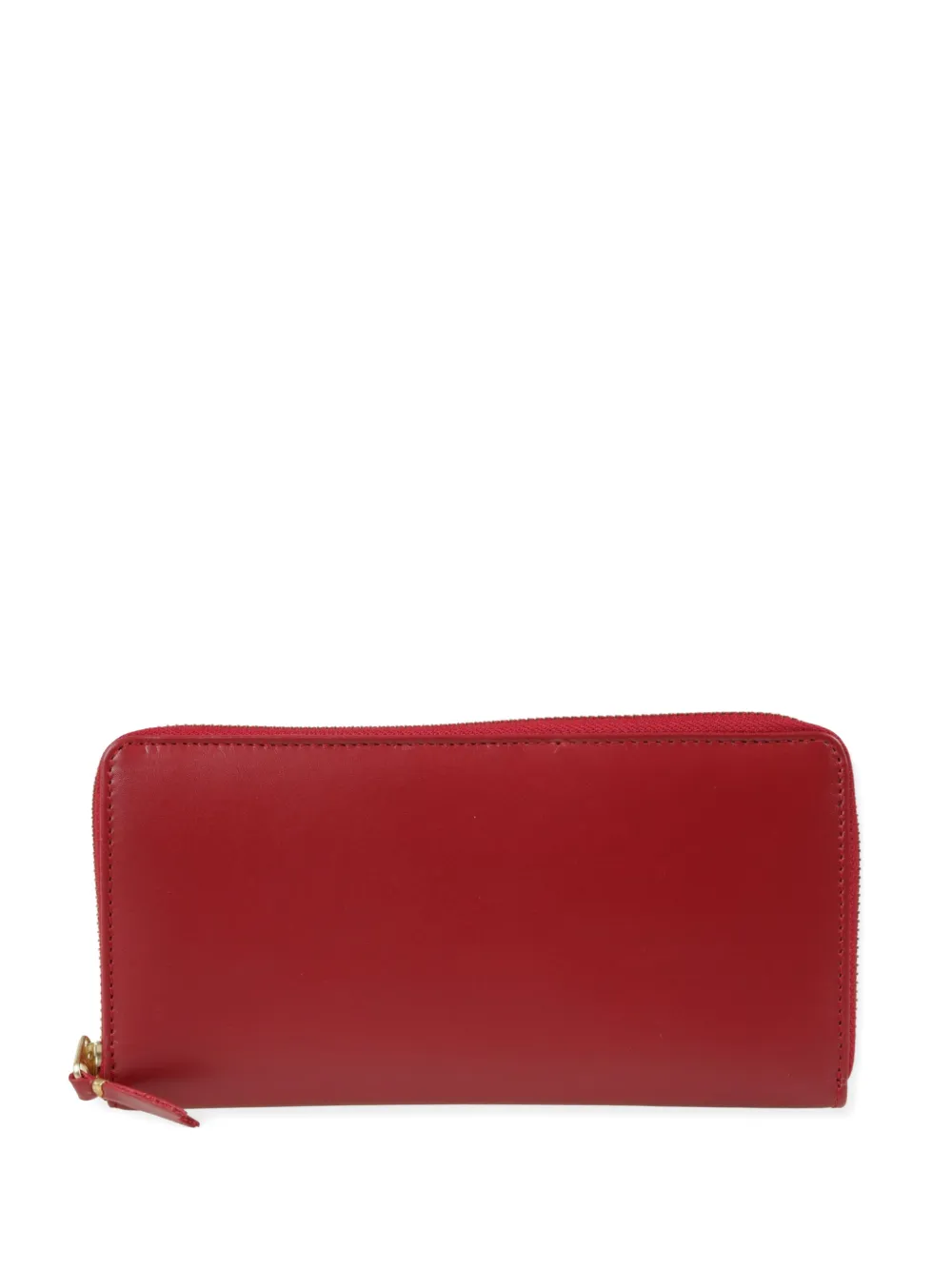 Comme Des Garçons Wallet zip-around leather wallet - Rosso