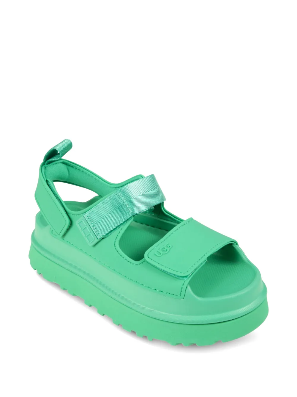  Ugg Sandalias Goldenglow Con Cierre Autoadherente - Verde 
