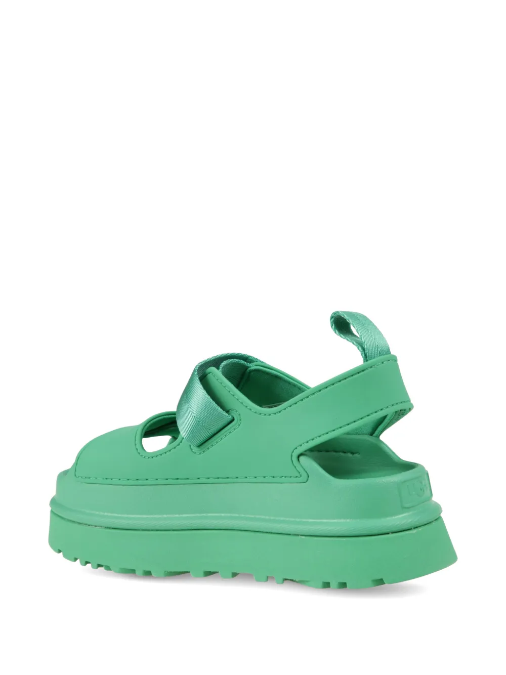  Ugg Sandalias Goldenglow Con Cierre Autoadherente - Verde 