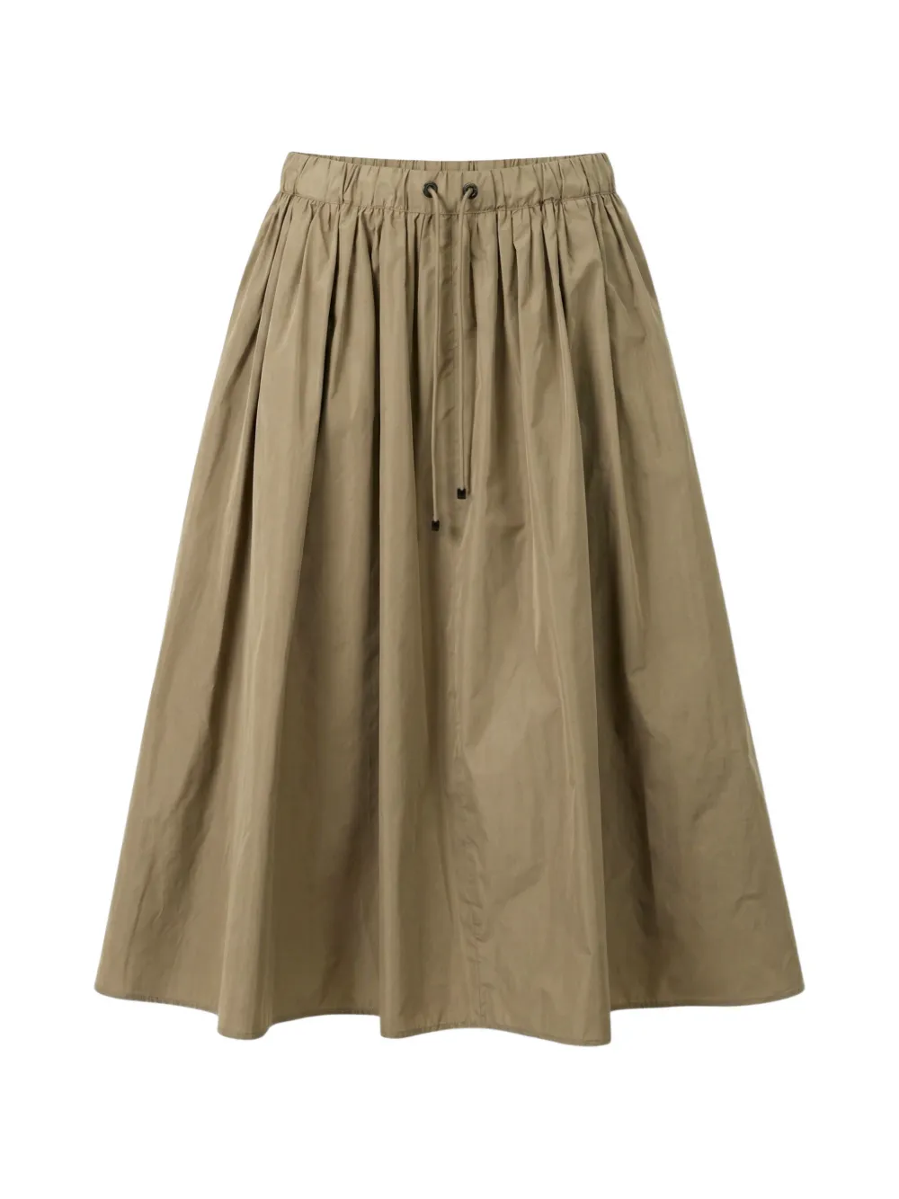 Max Mara Gonna plissettata con coulisse - Verde