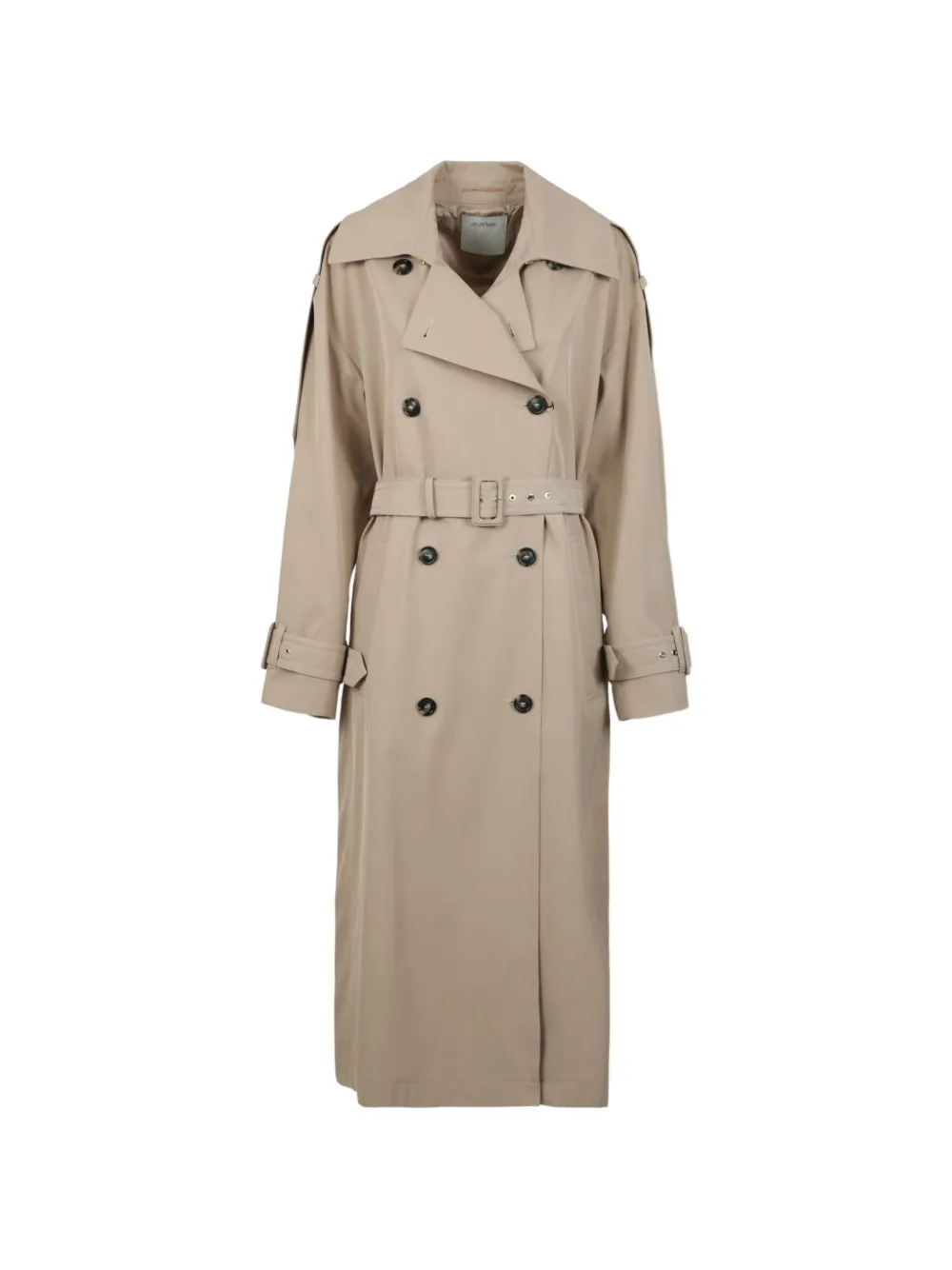 Sportmax Trench doppiopetto con cintura - Toni neutri