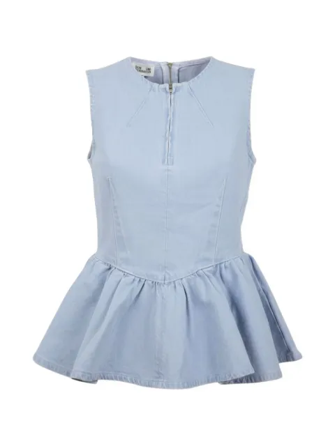 Baum Und Pferdgarten Merja peplum sleeveless top