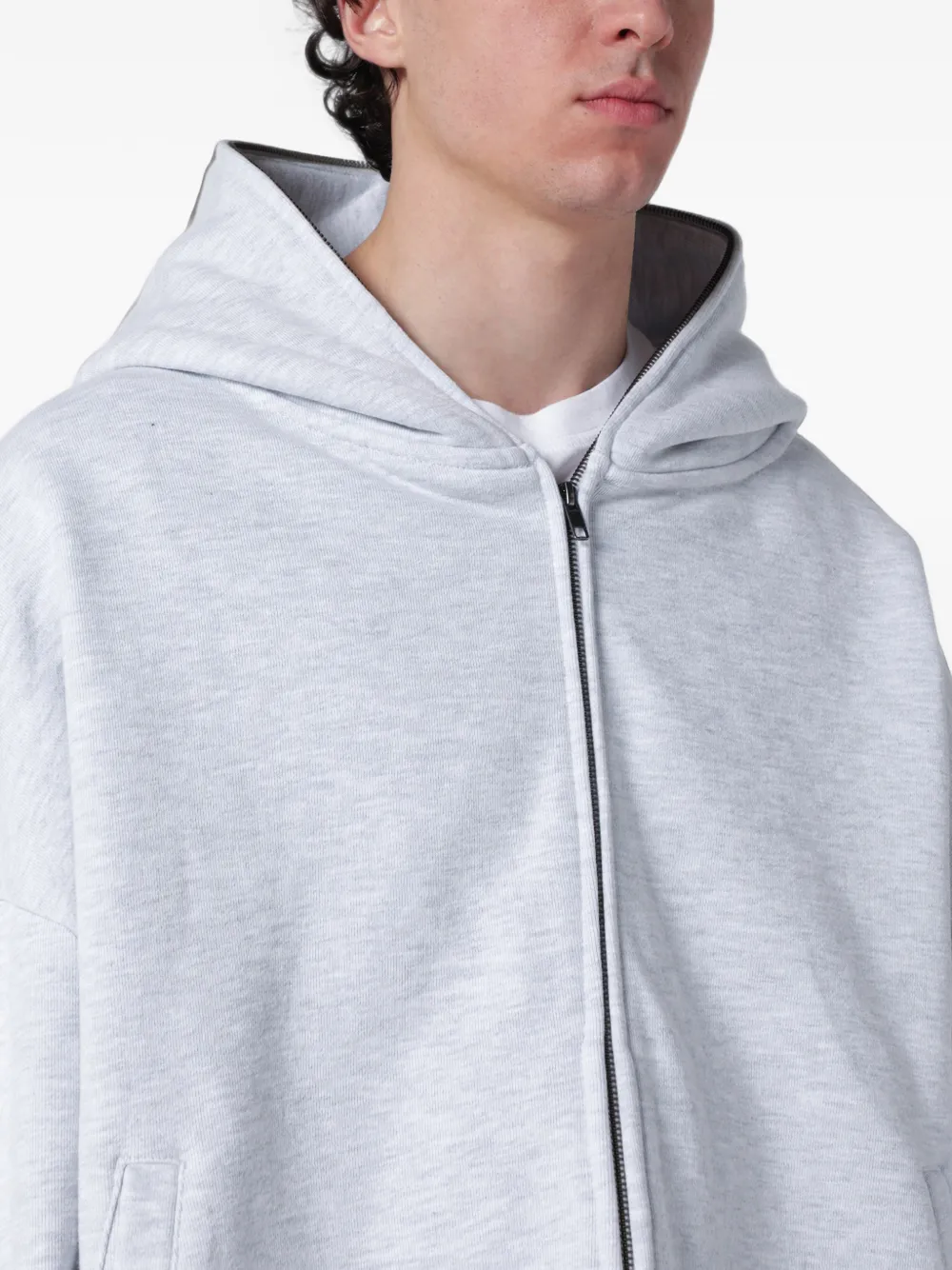 ENTIRE STUDIOS Eternal hoodie met rits Grijs