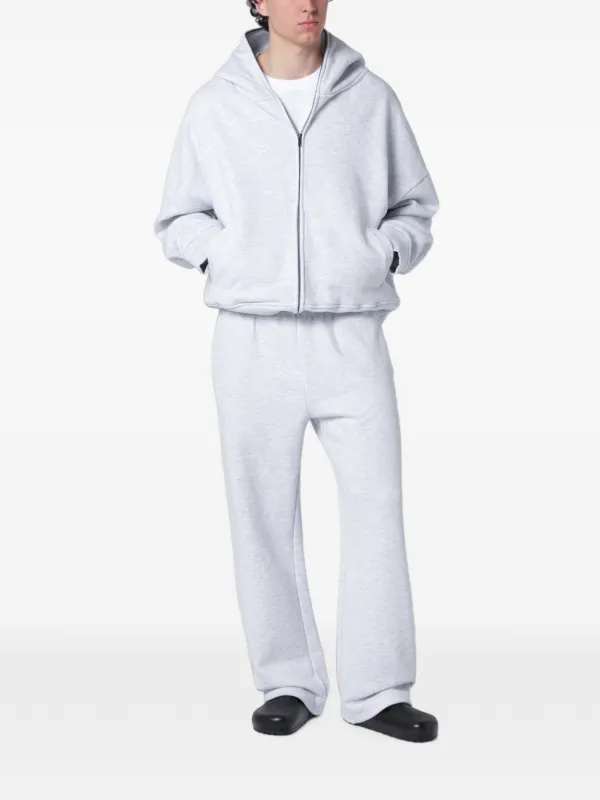 ENTIRE STUDIOS Eternal zip-up Hoodie | Grey | FARFETCH NO