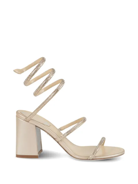 René Caovilla Cleo crystal-embellished sandals
