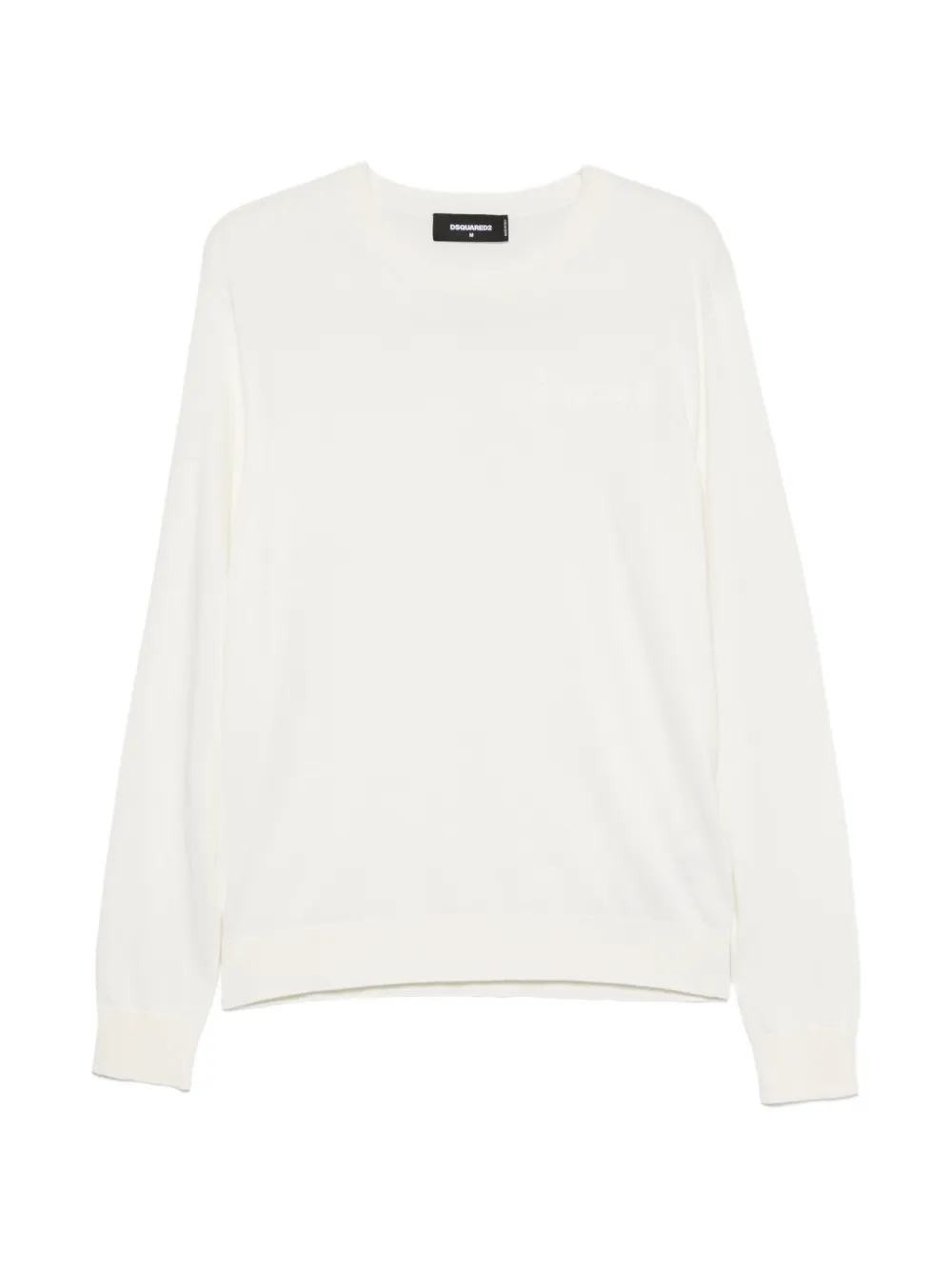 DSQUARED2 crew-neck sweater - Bianco