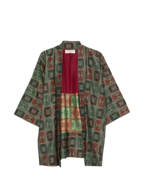 A.N.G.E.L.O. Vintage Cult 1990s geometric-print kimono coat