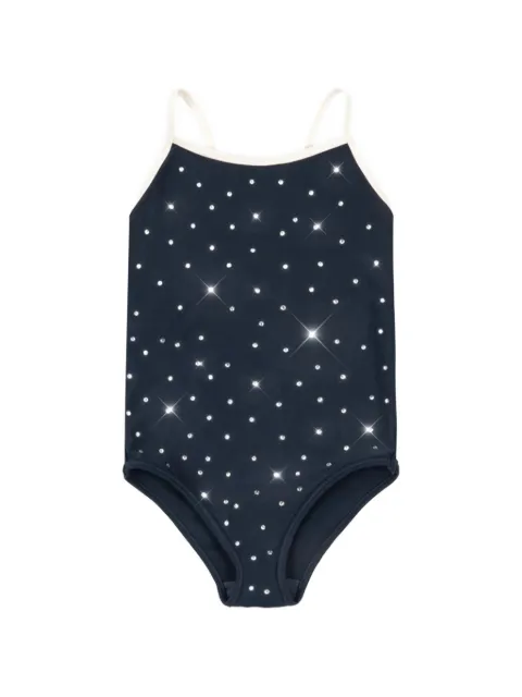 Konges Sløjd Misty crystal-embellished scoop-back swimsuit