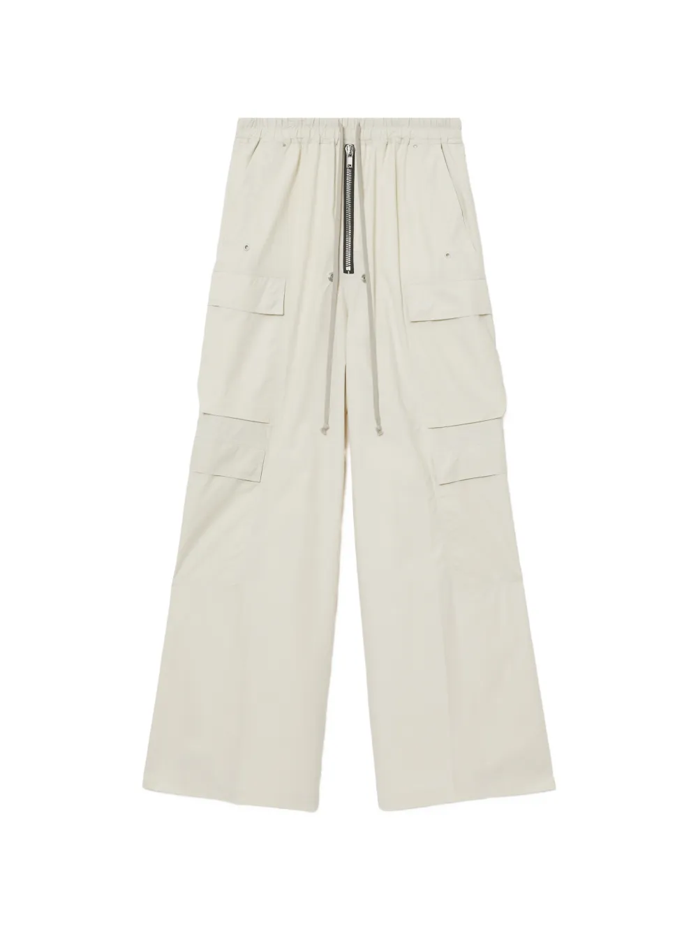 Rick Owens drawstring-waist cargo pants - Nude