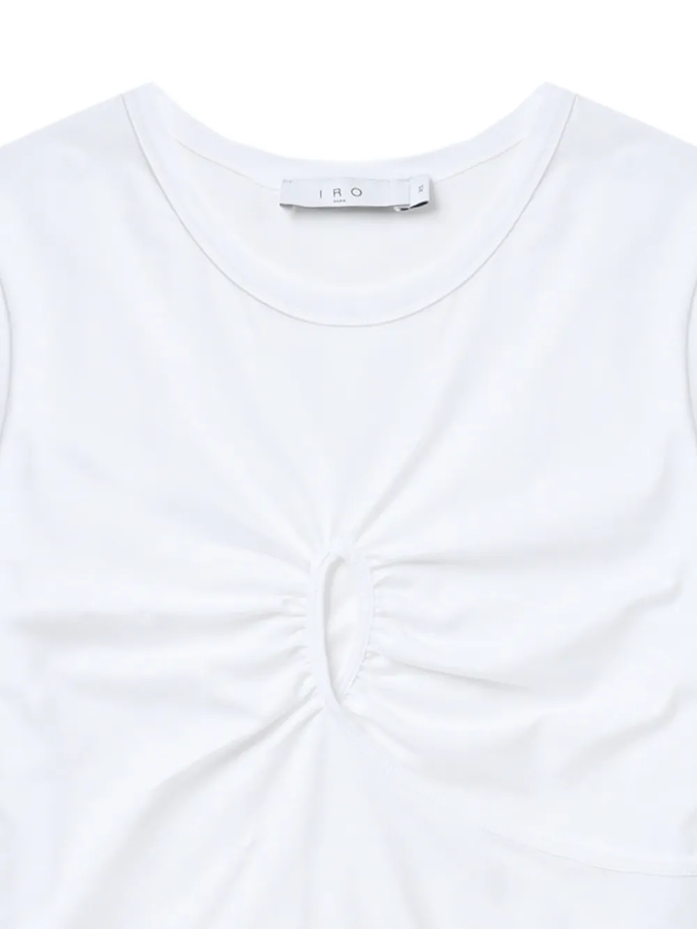 Iro Cut-out T-shirt In White