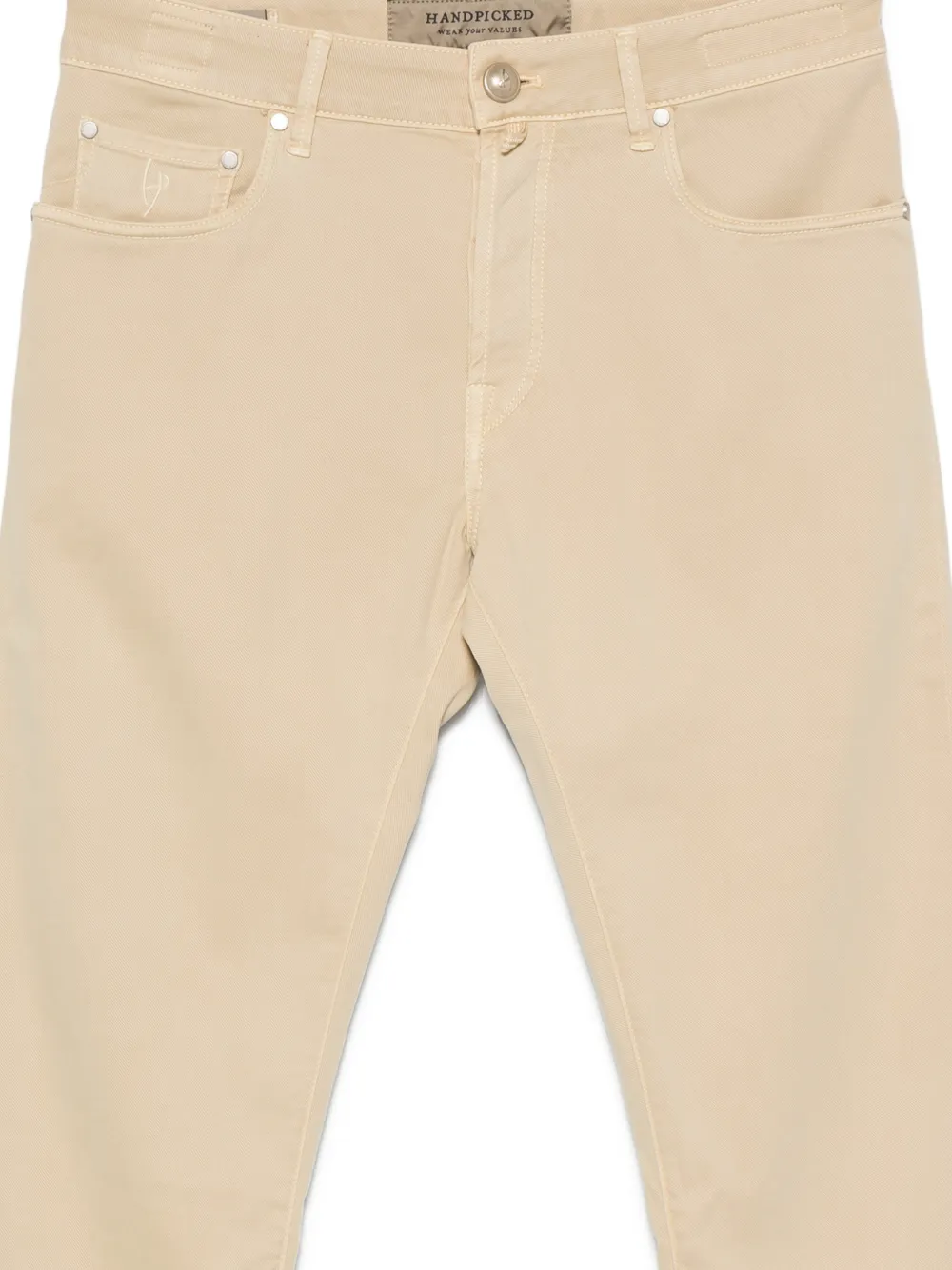  Hand Picked Pantalones Slim Ravello - Neutro 