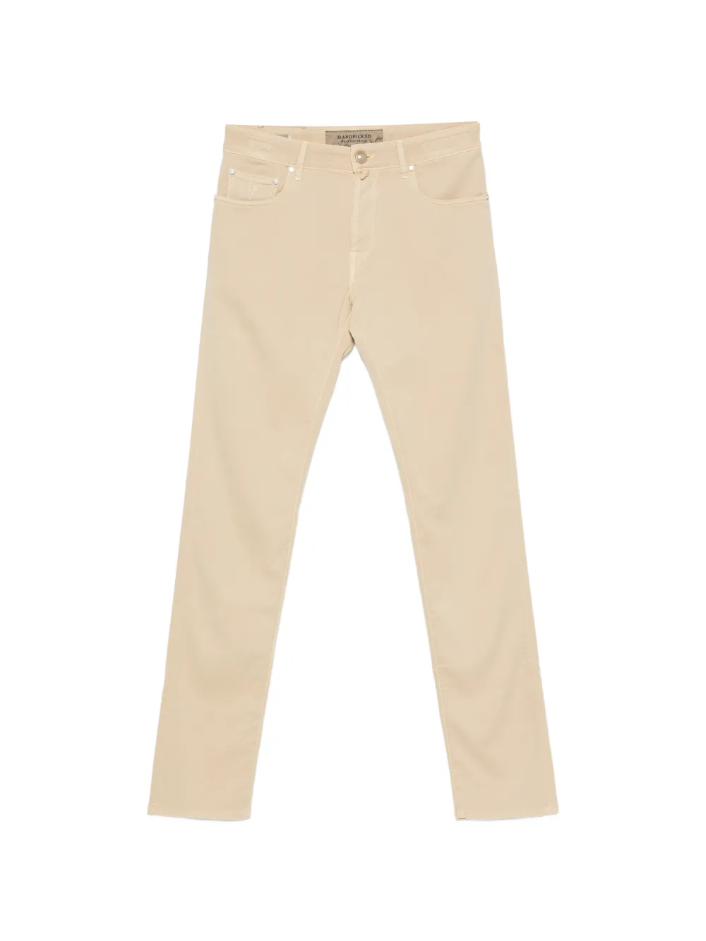 Hand Picked Ravello slim-fit trousers - Toni neutri