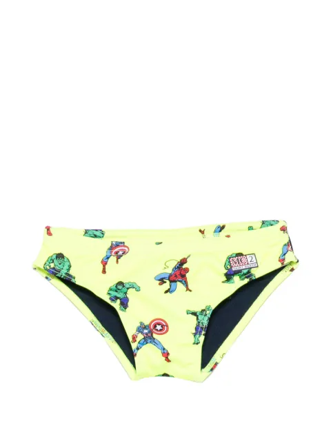 MC2 Saint Barth Kids x Marvel Comics Billy graphic-print swimming briefs