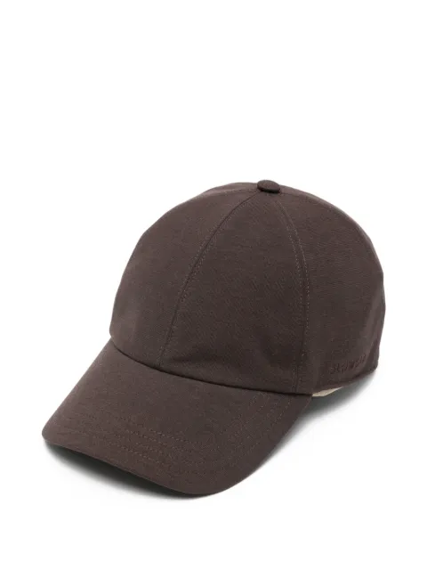 Zanone  IceCotton panelled baseball cap
