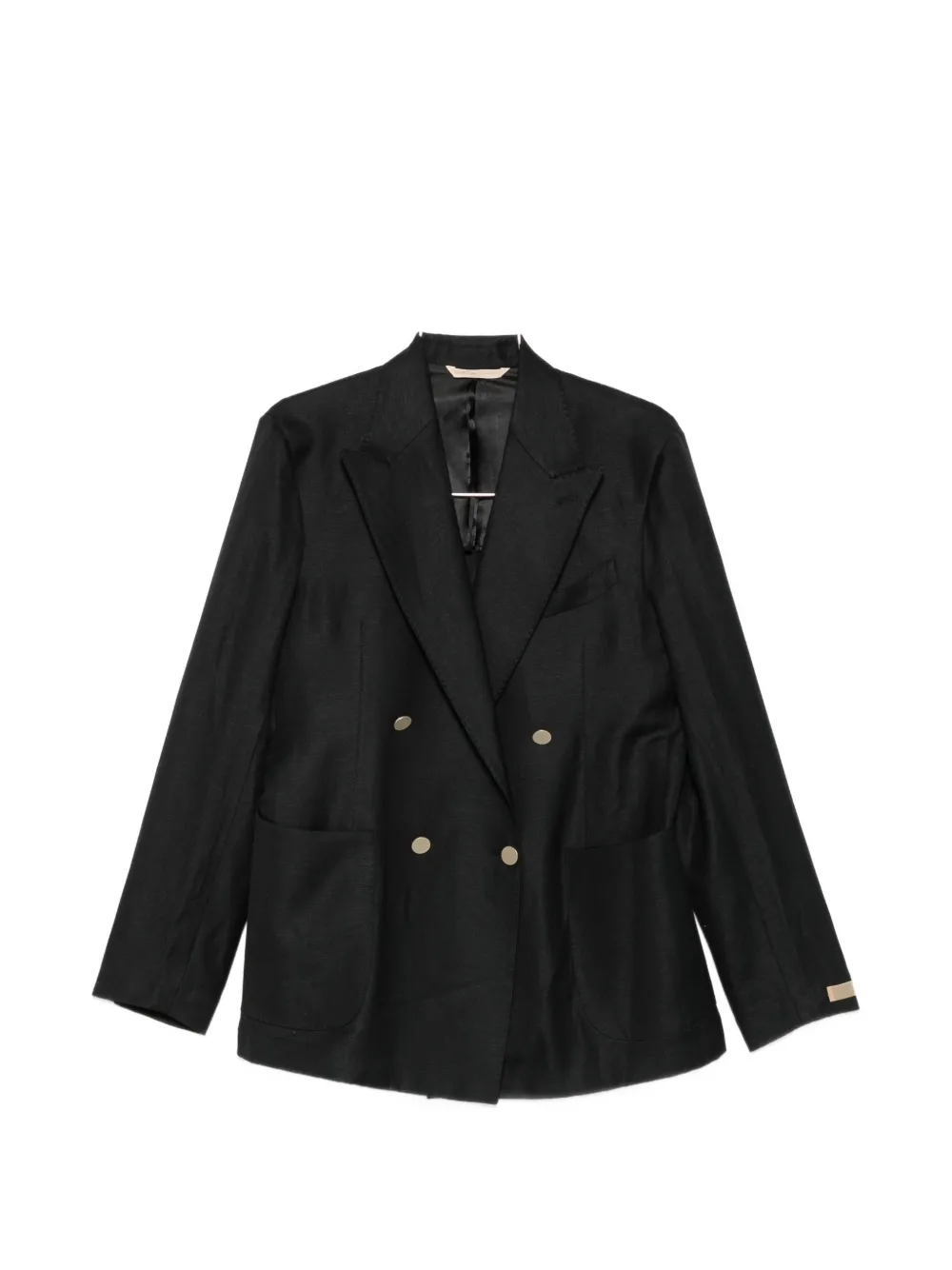 Briglia 1949 Bolgheri Portobellos double-breasted suit - Nero