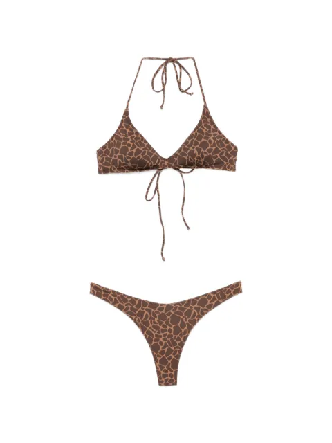 MC2 Saint Barth Hesni animal-print bikini