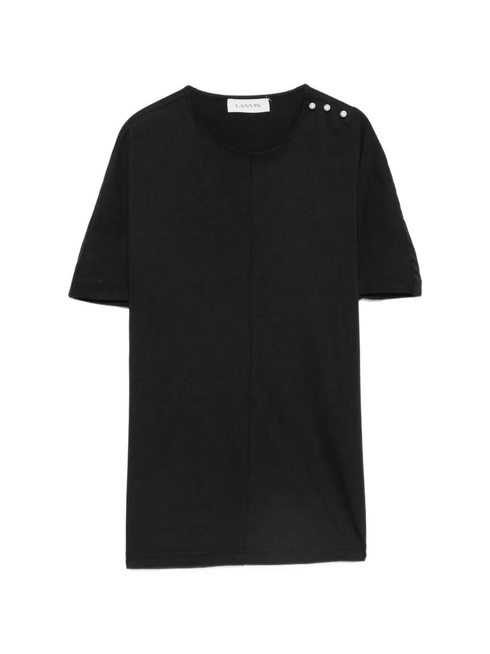 Lanvin embellished T-shirt - Nero
