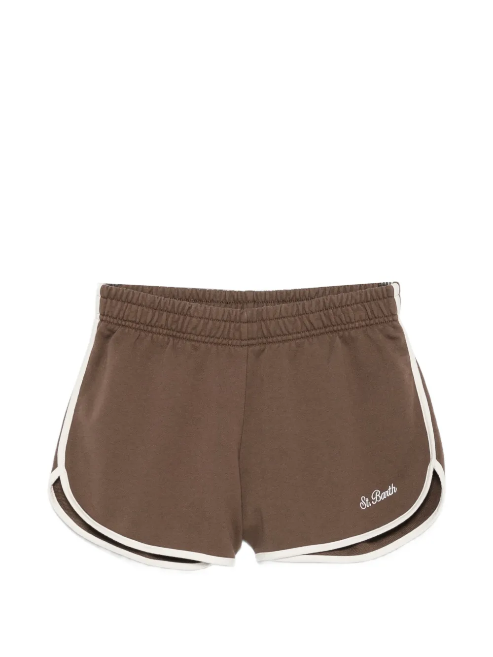 MC2 Saint Barth Francine Light logo-embroidered shorts · L