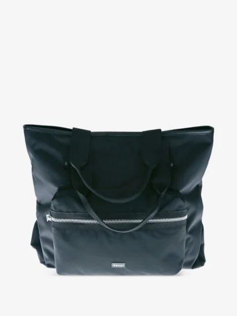 sacai large zip-pocket tote bag