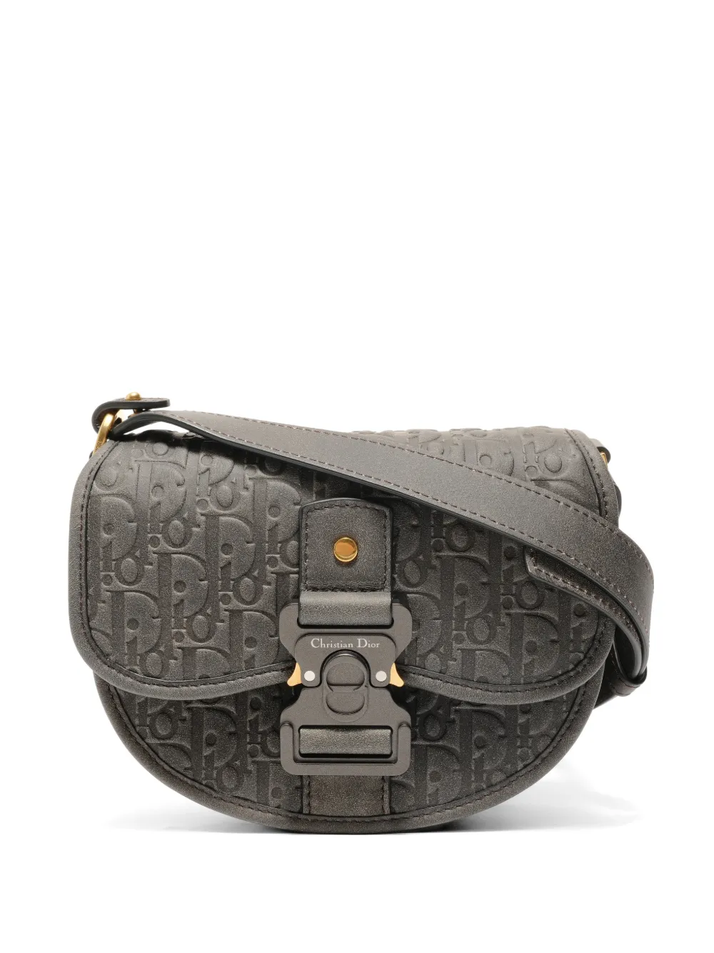 Christian Dior Pre-Owned Gallop Oblique shoulder bag - Grigio