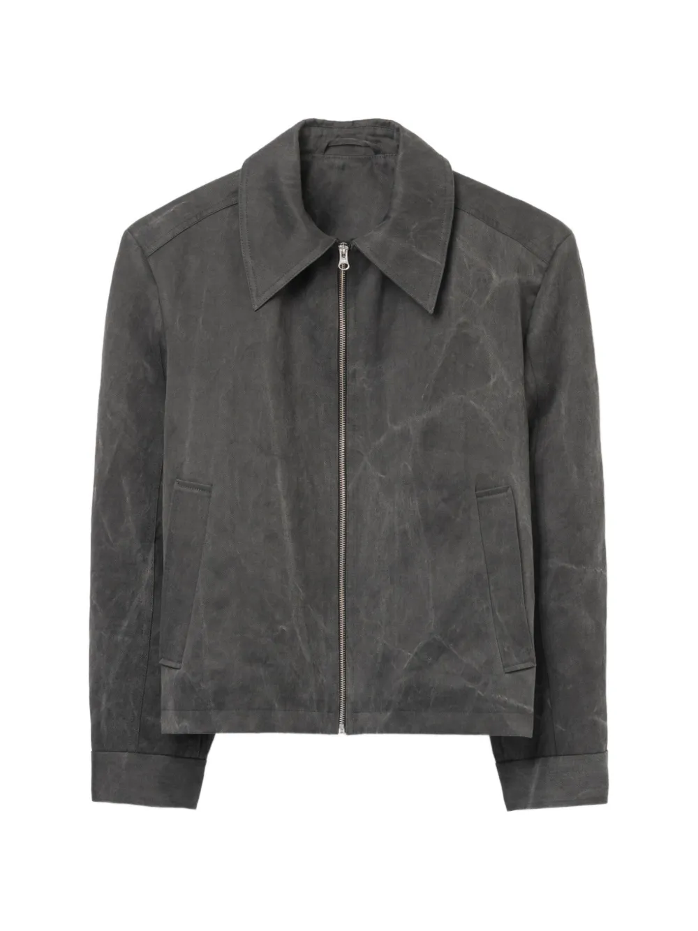 Séfr Tazio zip-up jacket - Grigio