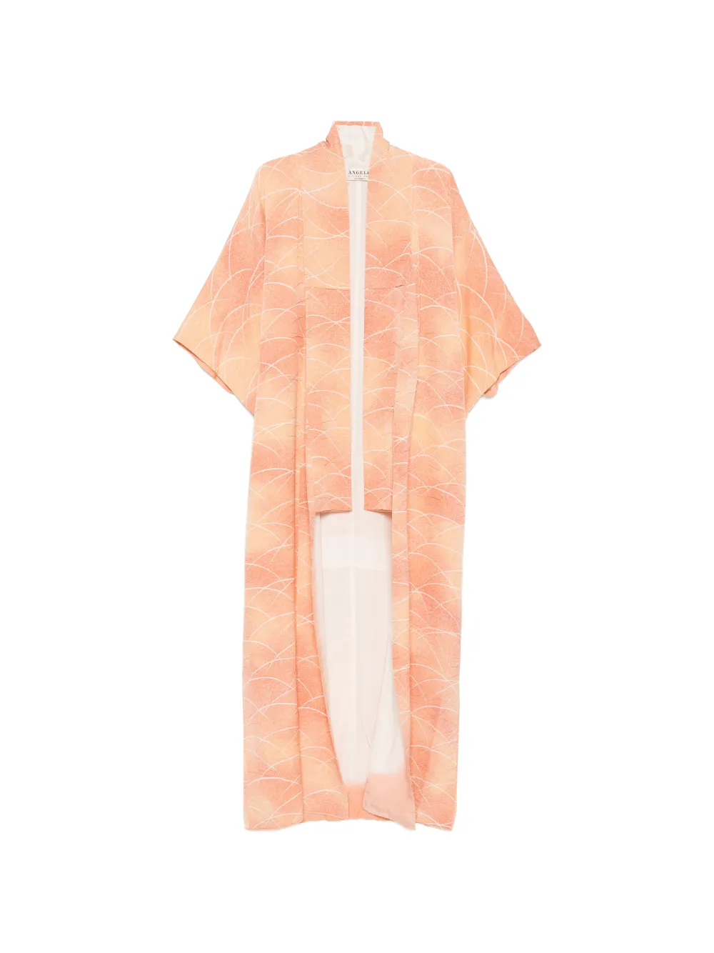 A.N.G.E.L.O. Vintage Cult 1990s graphic-print kimono - Arancione