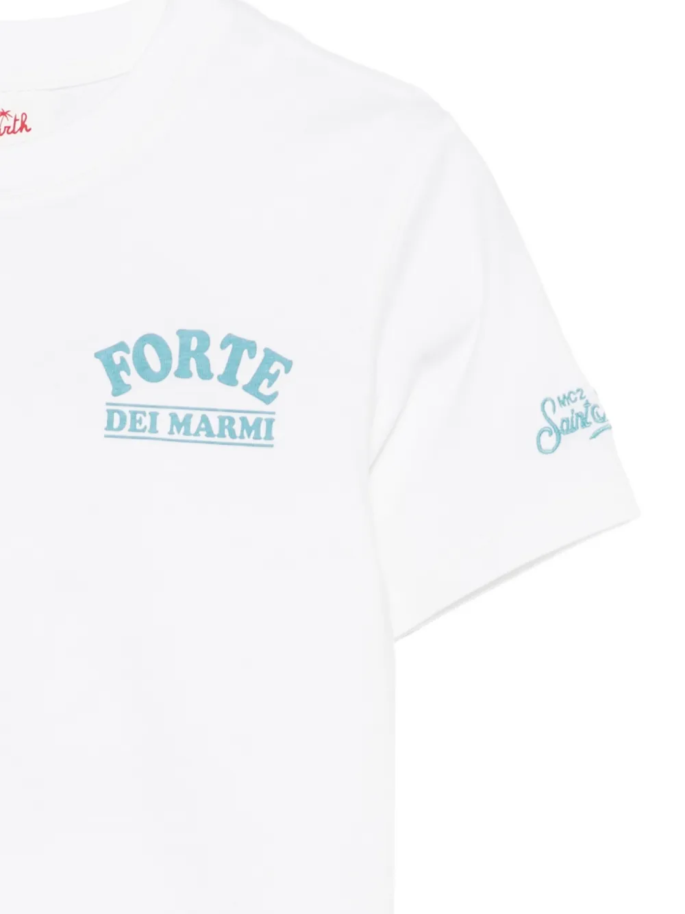 MC2 Saint Barth Kids x Peanuts Portland JR T-shirt met ronde hals en grafische print Wit