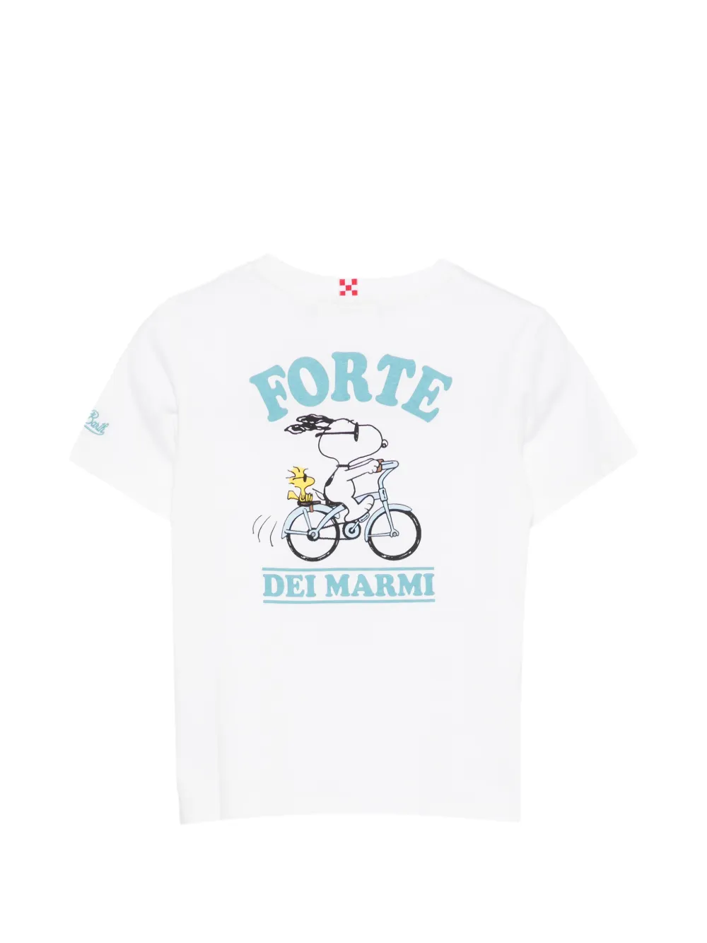 MC2 Saint Barth Kids x Peanuts Portland JR T-shirt met ronde hals en grafische print Wit