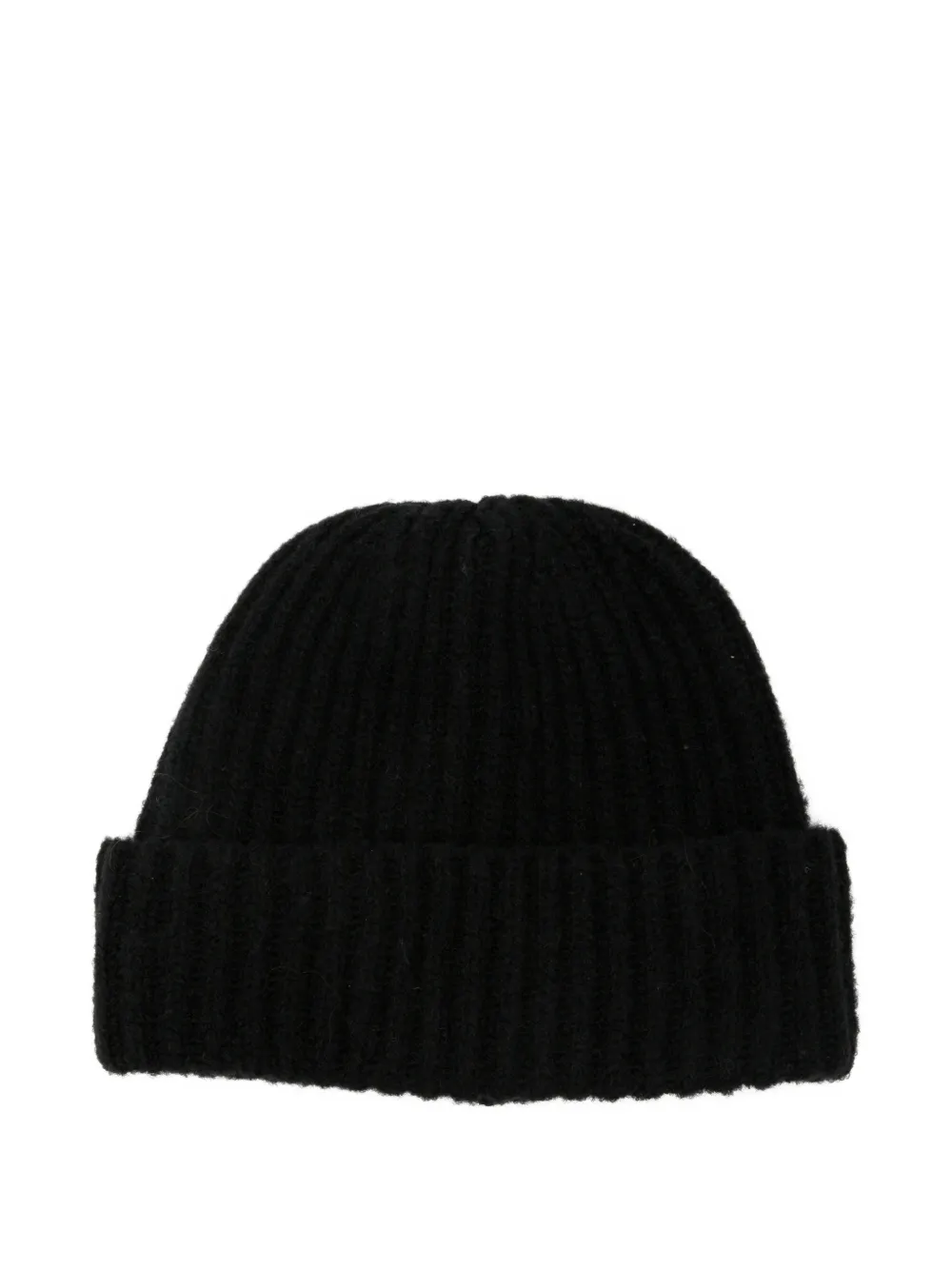 Zanone ribbed-knit beanie hat - Nero