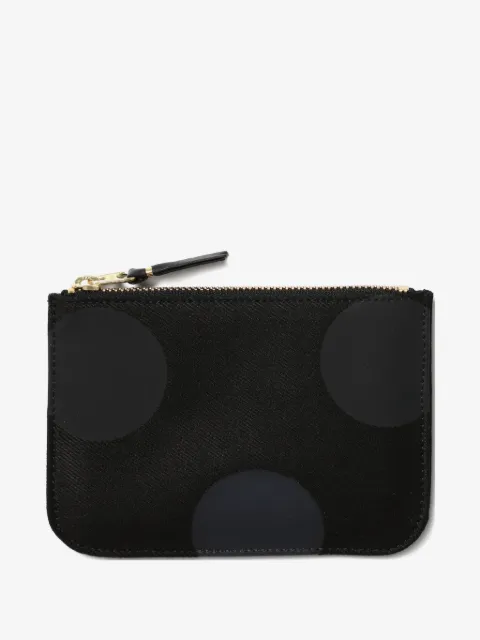 Comme Des Garçons Wallet polkaprikket pung