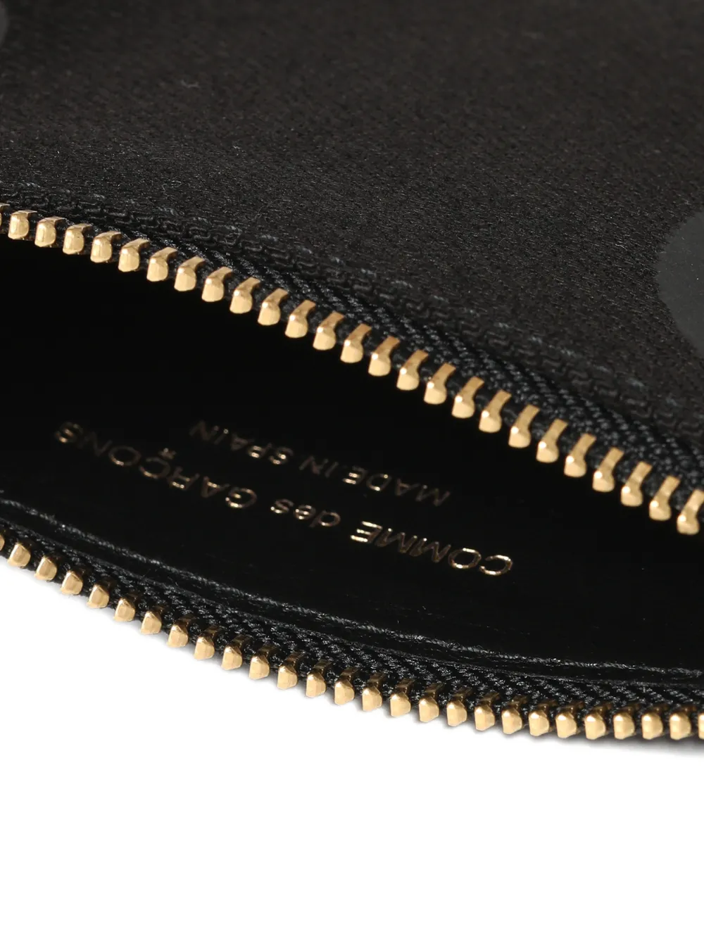 Comme Des Garçons Wallet Portemonnee met stippen Zwart
