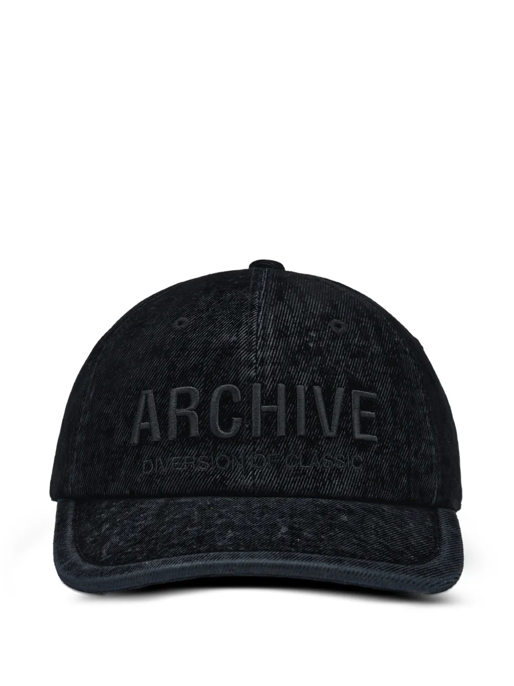 Juunj Archive Embroidered-logo Curved-peak Baseball Cap In Black