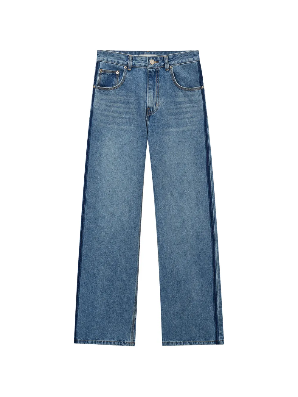 Sjyp Straight-leg Jeans In Blue