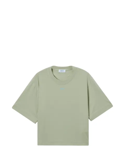 Off-White Arrows-print logo-embroidered T-shirt