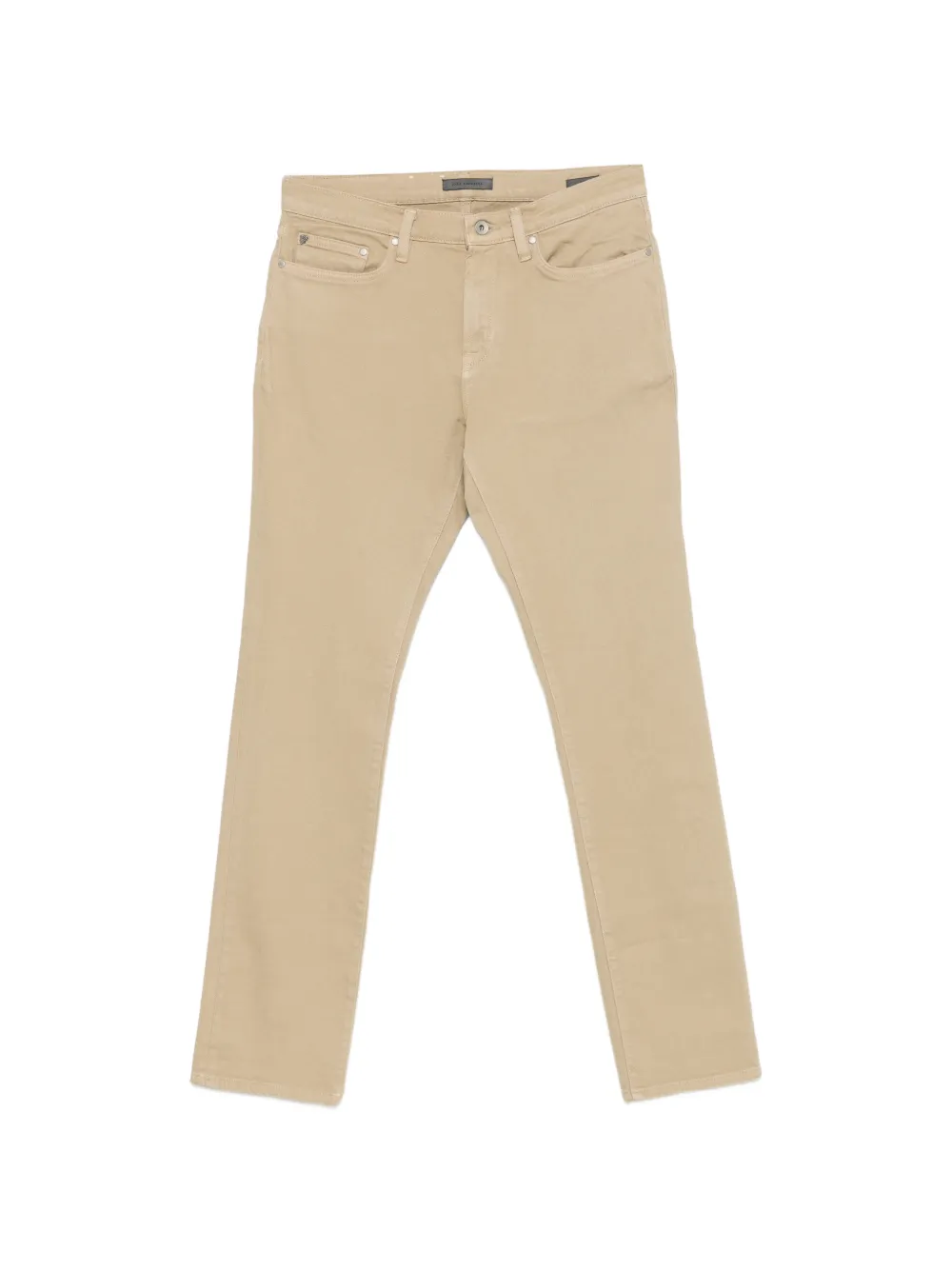 John Varvatos belt-loop logo-patch jeans - Toni neutri