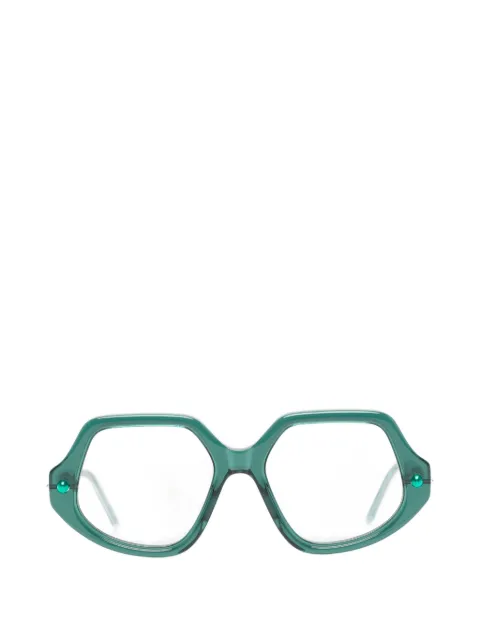 Kuboraum geometric-frame sunglasses